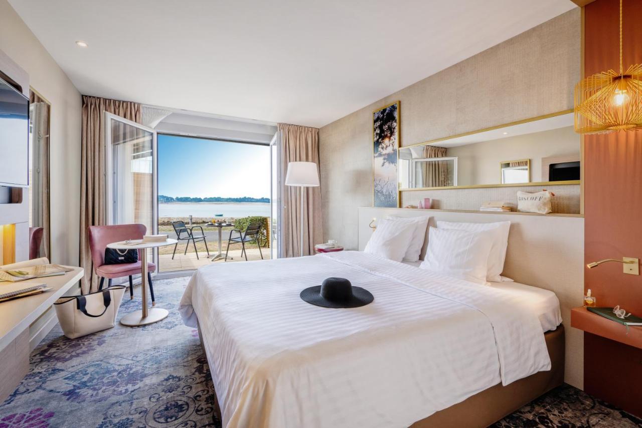 Hotel Valdys Thalasso & Spa - Beau Rivage Роскоф Экстерьер фото