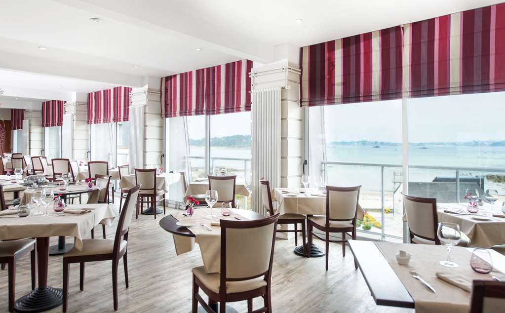 Hotel Valdys Thalasso & Spa - Beau Rivage Роскоф Ресторан фото